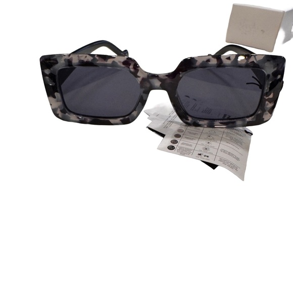 Szade Women’s sunglasses Stoned Saxe/Elysium Black Ink NEW In Box With Case - Picture 2 of 3